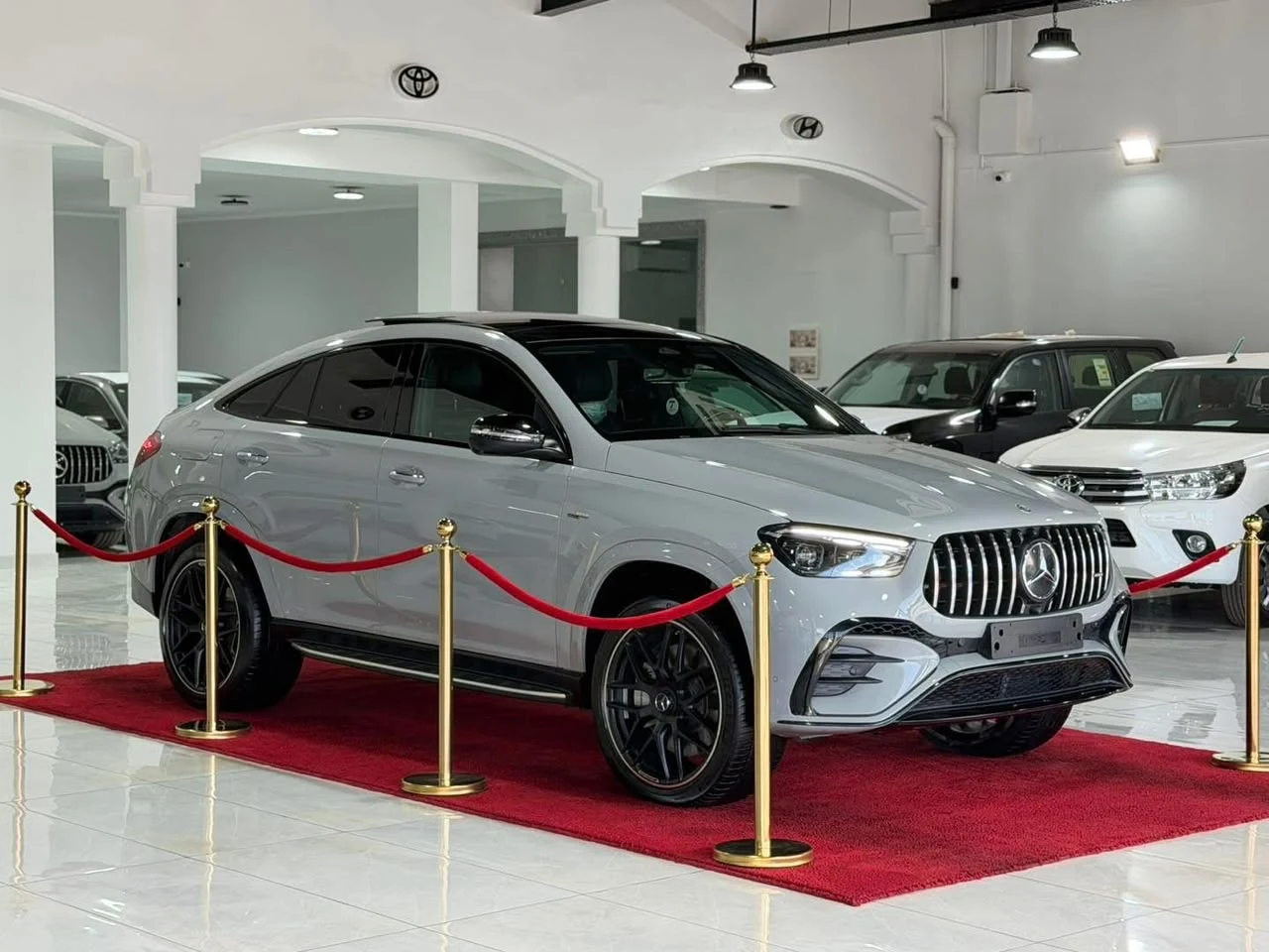 مرسيدس بنز GLE كوبيه فضية